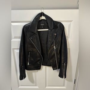 Women’s Black Leather Jacket